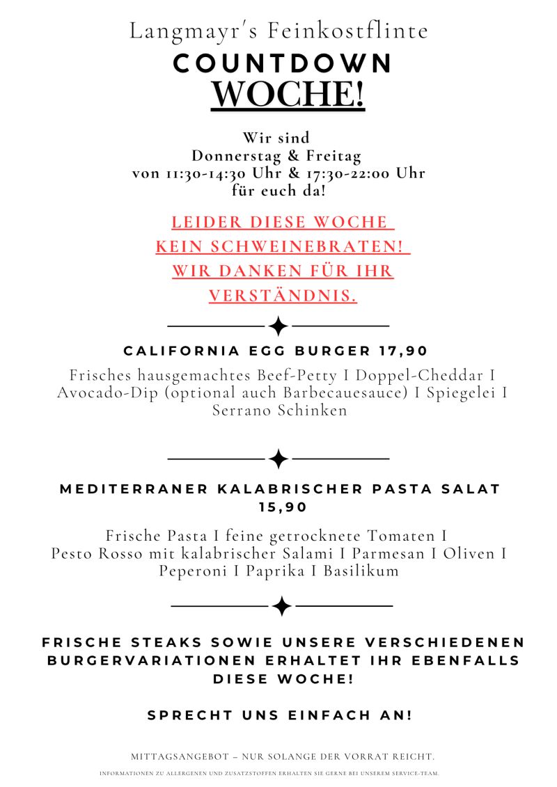 Mittagsgericht 1